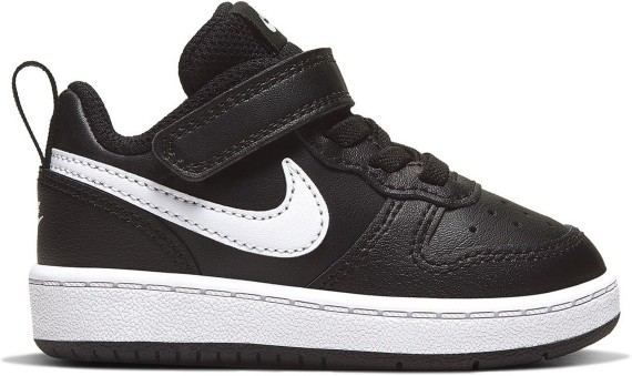 Nike NIKE COURT BOROUGH LOW 2 BABY/ BLACK/WHITE