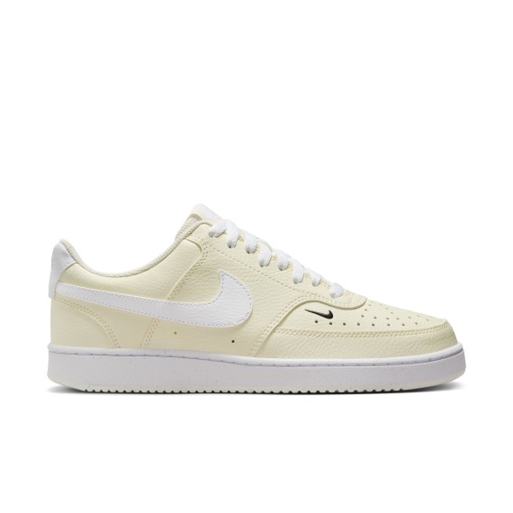 Nike Nike Court Vision Low Next Nat WHITE/PALE IVORY-BLACK